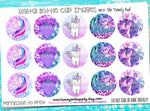 Unicorns & Mermaids Inspired - 1" BOTTLE CAP IMAGES - INSTANT DOWNLOAD