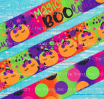 7/8" Magical & FaBOOlous Set - Unicorn Pumpkin - Halloween Inspired - 3yd cuts, 9yds total