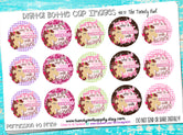 Obsessed With Horses! - 1" BOTTLE CAP IMAGES - INSTANT DOWNLOAD
