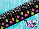 3" Glow In The Dark Spiders!! - By The Yard