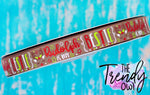 7/8" Rudolph Is My Bestie - Christmas Inspired - By The Yard