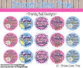 Dream Come True - 1" Bottle Cap Images - INSTANT DOWNLOAD