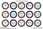 Live and Let Live - 1" BOTTLE CAP IMAGES - INSTANT DOWNLOAD