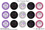 Just Add Glitter - 1" BOTTLE CAP IMAGES - INSTANT DOWNLOAD